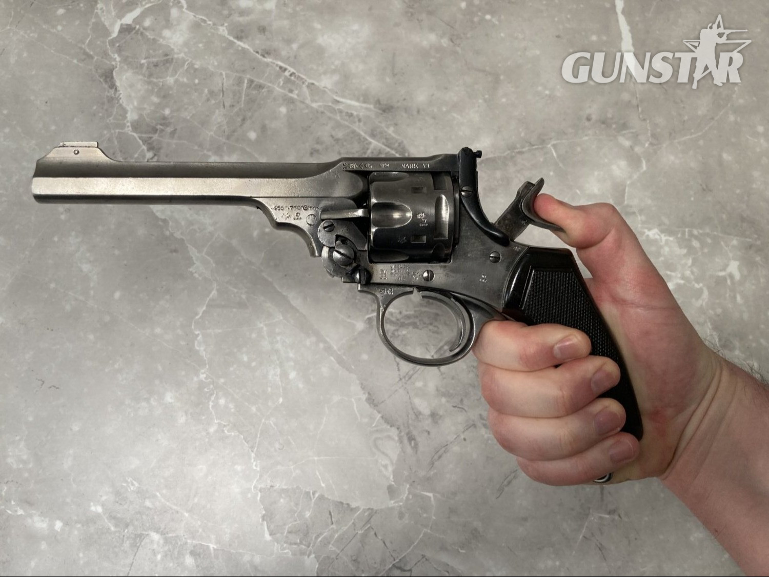 Webley & Scott MKVI .455 Webley Revolver