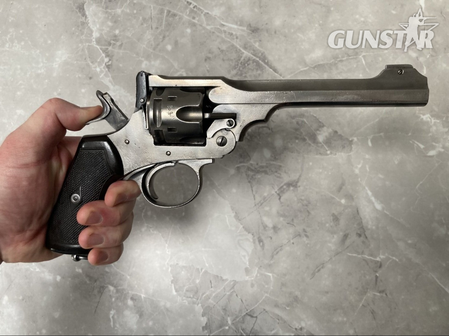 Webley & Scott MKVI .455 Webley Revolver - {CATEGORY}