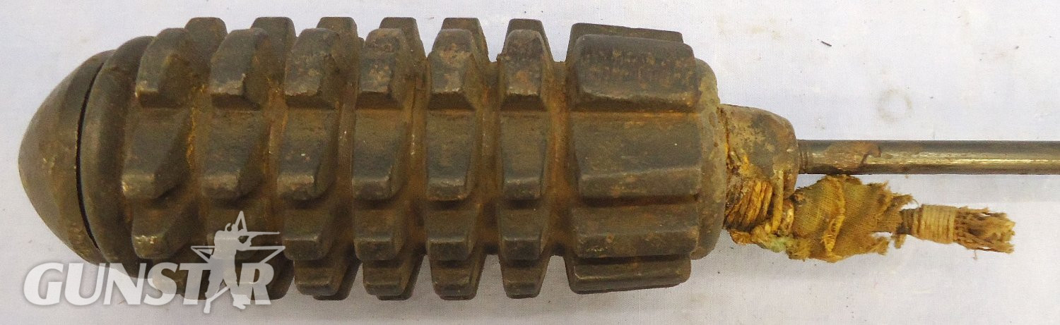  DEACTIVATED INERT. Original Austro-Hungarian WWI 1st Model Zeitzünder Gewehrgranate \"Corn\" Rifle Grenade. - O 2094 DEACTIVATED INERT. Original Austro-Hungarian WWI 1st Model Zeitzünder Gewehrgranate \"Corn\" Rifle Grenade. - O 2094  Other Ammunition