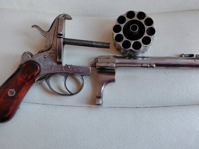 Lefaucheux type UK Obsolete Revolver
