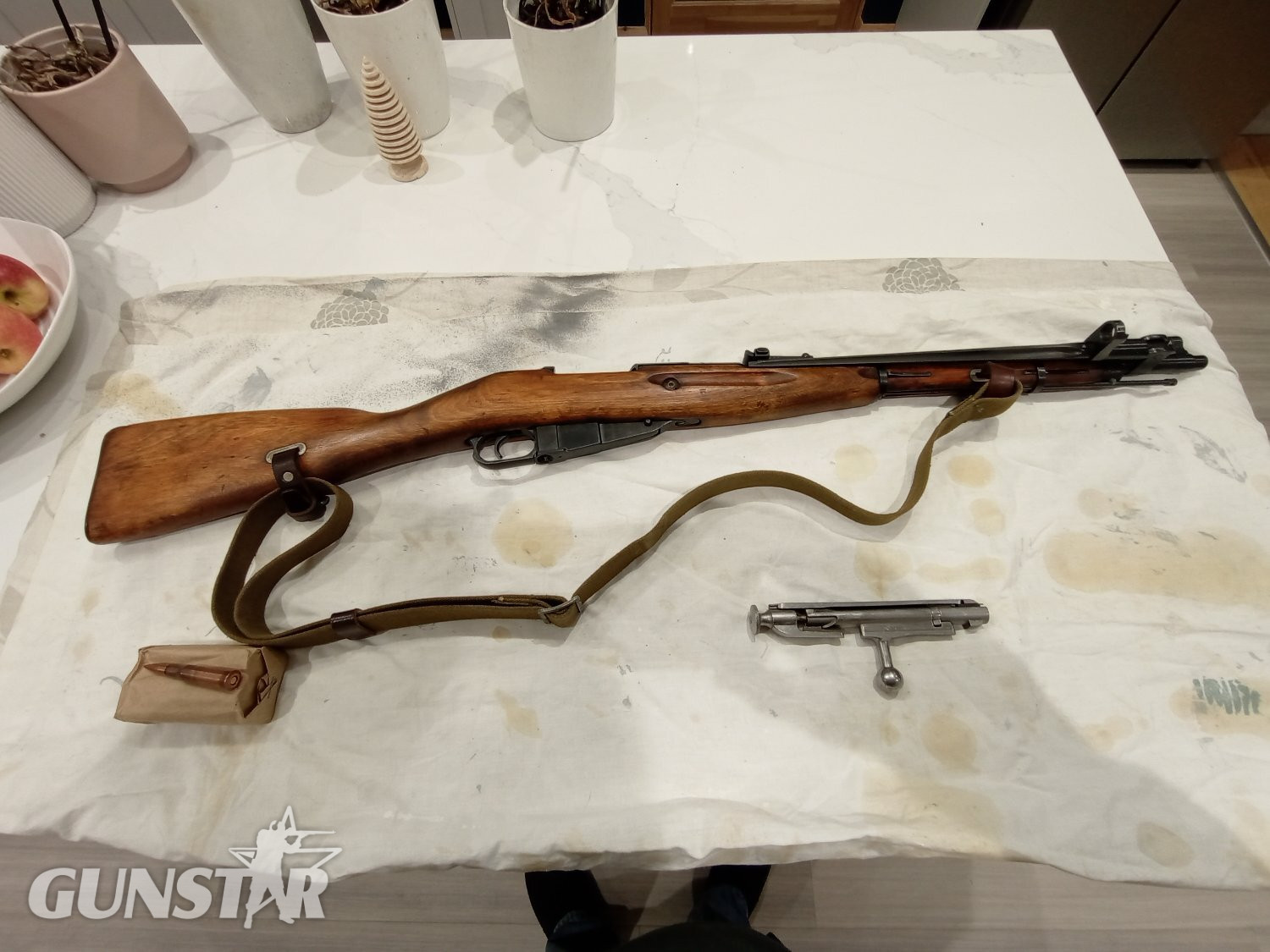 Izhevsk Arsenal M44 Bolt Action 7.62x54mmR (Mosin-Nagant) Rifle in 
