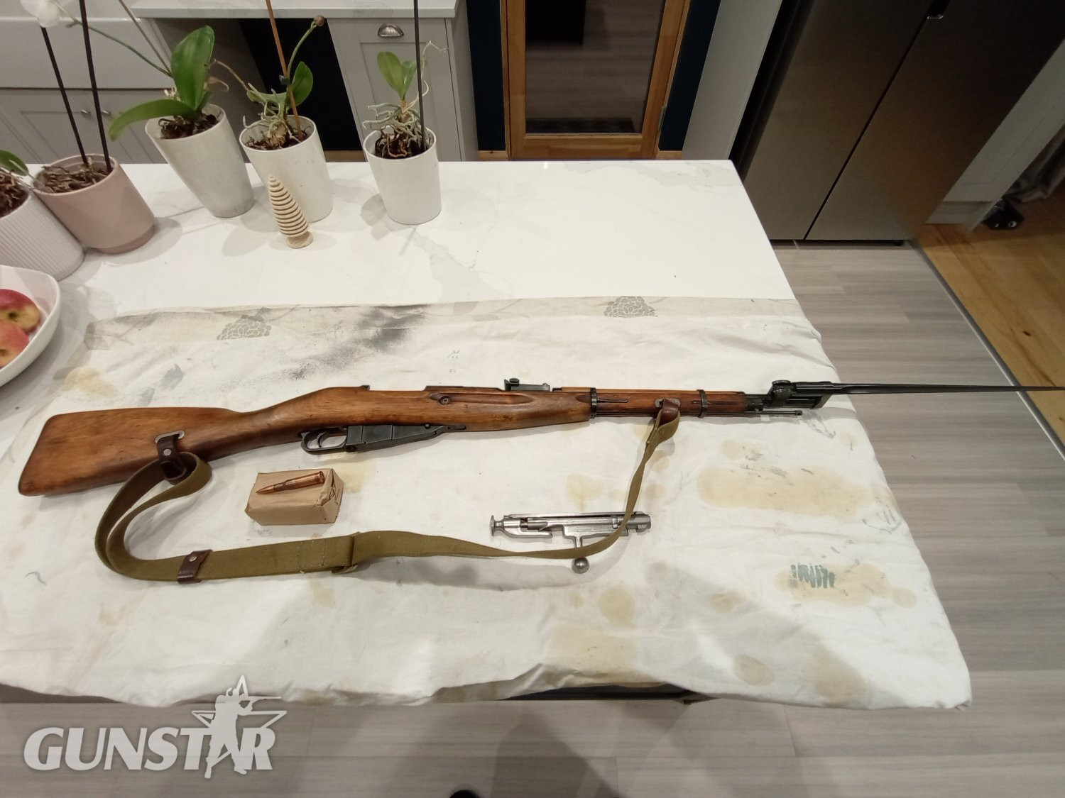  Izhevsk Arsenal M44 Bolt Action 7.62x54mmR (Mosin-Nagant) Rifle