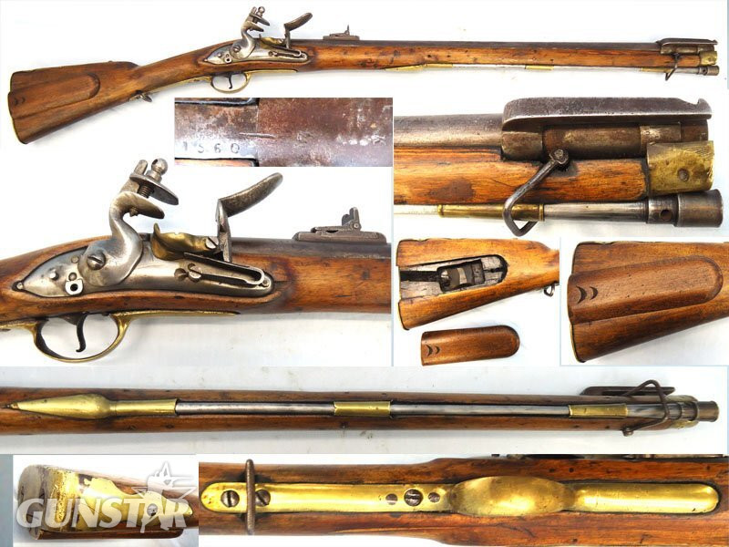 Norwegian Model 1774 .750” Caliber Jager Flintlock Antique Rifle. Sn 23635 Norwegian Model 1774 .750” Caliber Jager Flintlock Antique Rifle. Sn 23635 Muzzleloader Various Rifle in 