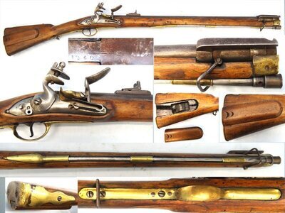 Norwegian Model 1774 .750” Caliber Jager Flintlock Antique Rifle. Sn 23635 Norwegian Model 1774 .750” Caliber Jager Flintlock Antique Rifle. Sn 23635 Muzzleloader Various Rifle