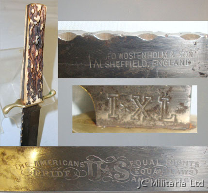  George Wostenholm & Son Sheffield  Knive