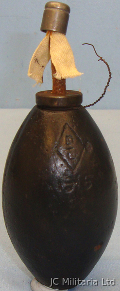 *Rare* Inert British 1915 No 16 ‘Emergency Hand Grenade’. 18210-34. *Rare* Inert British 1915 No 16 ‘Emergency Hand Grenade’. 18210-34.  Other Ammunition in 