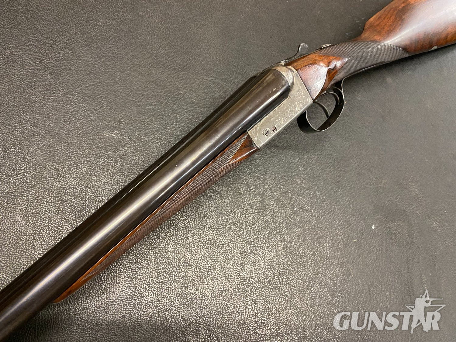 {CATEGORY} - Army & Navy Boxlock Ejector Side By Side 12 Bore/gauge in 