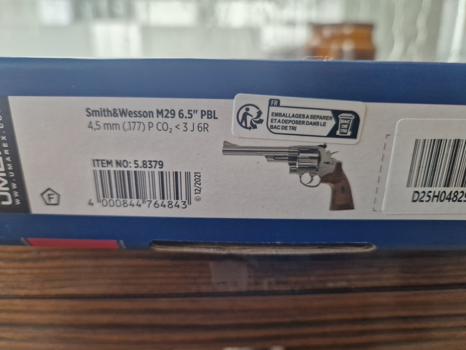  Umarex Smith & Wesson m29 .177