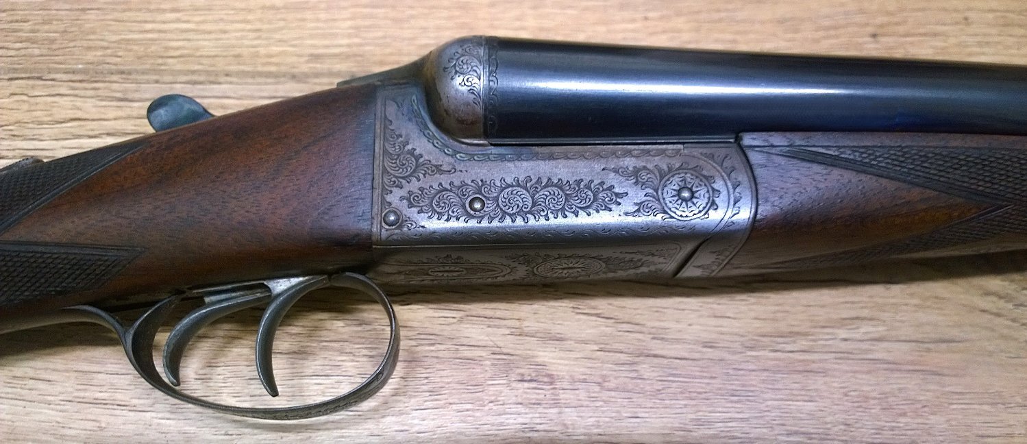 Charles S. Rosson & Co. Boxloxk Side By Side 12 Bore/gauge