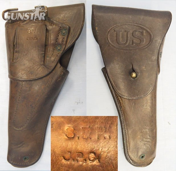 U.S. Army, WW1 Era, U.S Model 1916 Holster for the Colt M1911 Pistol. - L 159 U.S. Army, WW1 Era, U.S Model 1916 Holster for the Colt M1911 Pistol. - L 159 Care & Storage in 