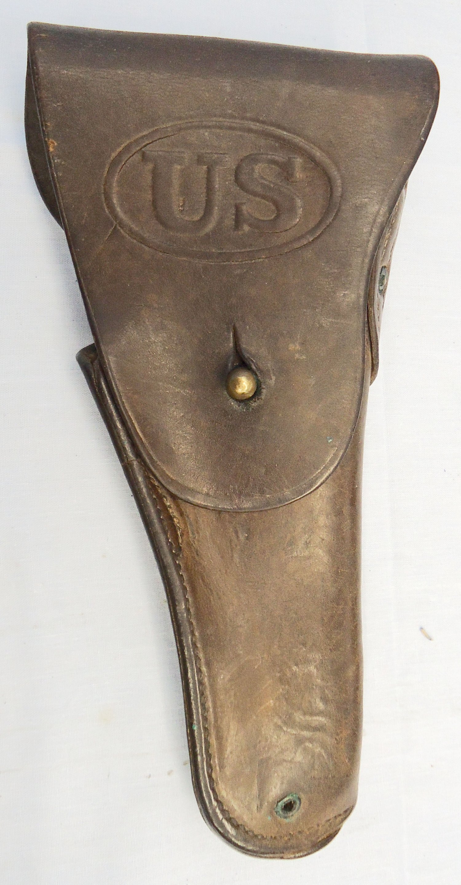 U.S. Army, WW1 Era, U.S Model 1916 Holster for the Colt M1911 Pistol. - L 159 U.S. Army, WW1 Era, U.S Model 1916 Holster for the Colt M1911 Pistol. - L 159 Care & Storage - {CATEGORY} in 