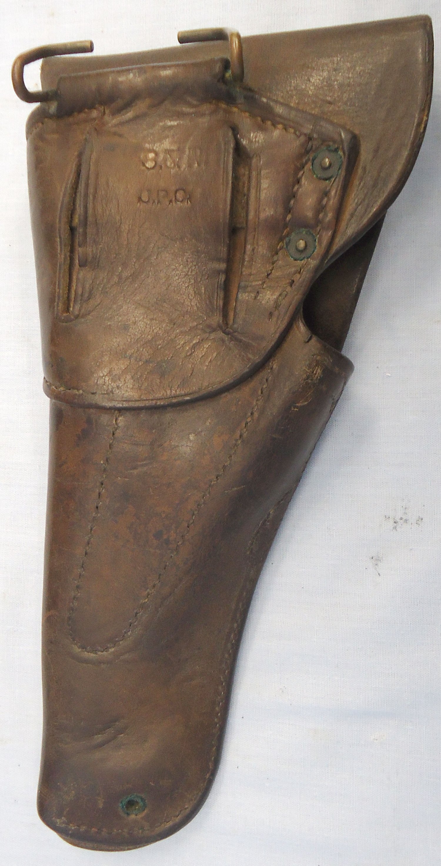 U.S. Army, WW1 Era, U.S Model 1916 Holster for the Colt M1911 Pistol. - L 159 U.S. Army, WW1 Era, U.S Model 1916 Holster for the Colt M1911 Pistol. - L 159 Care & Storage - {CATEGORY}