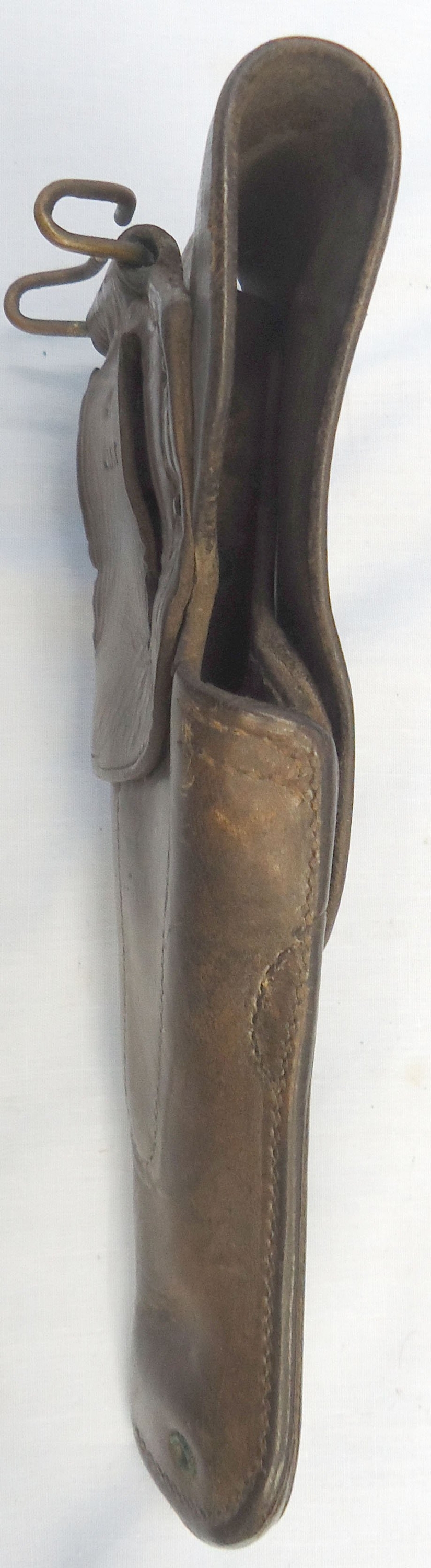 {CATEGORY} - U.S. Army, WW1 Era, U.S Model 1916 Holster for the Colt M1911 Pistol. - L 159 U.S. Army, WW1 Era, U.S Model 1916 Holster for the Colt M1911 Pistol. - L 159 Care & Storage