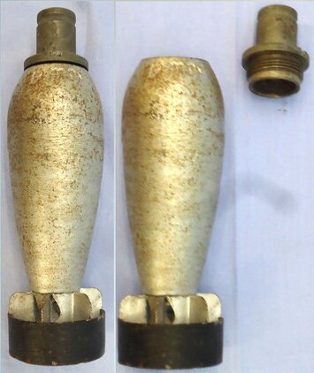 INERT DEACTIVATED WW2 early type German Aircraft Dropped SD1, 1 Kg Splitterbombe. - O 2119 INERT DEACTIVATED WW2 early type German Aircraft Dropped SD1, 1 Kg Splitterbombe. - O 2119  Other Ammunition