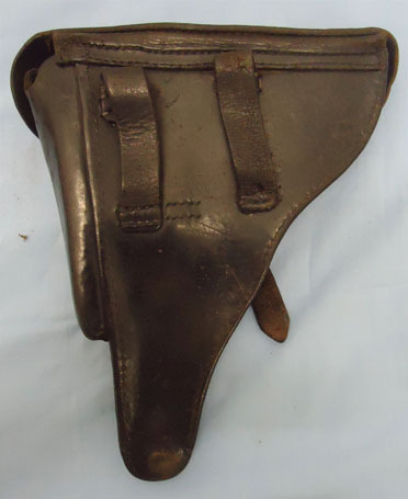 WW2 Nazi German Officer\'s Leather Hard Case Holster For Luger 9mm Parabellum Pi Leather Hard Case Holster For Luger 9mm Parabellum Pistols Care & Storage