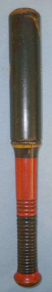  1830-1837 British William IV Hand Painted Police Constabulary Tip Staff / Truncheon  Other Accessory