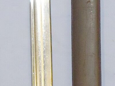 Australian M1907 Parade Bayonet and Scabbard with Regimental Numbers. 22256. Bayonet