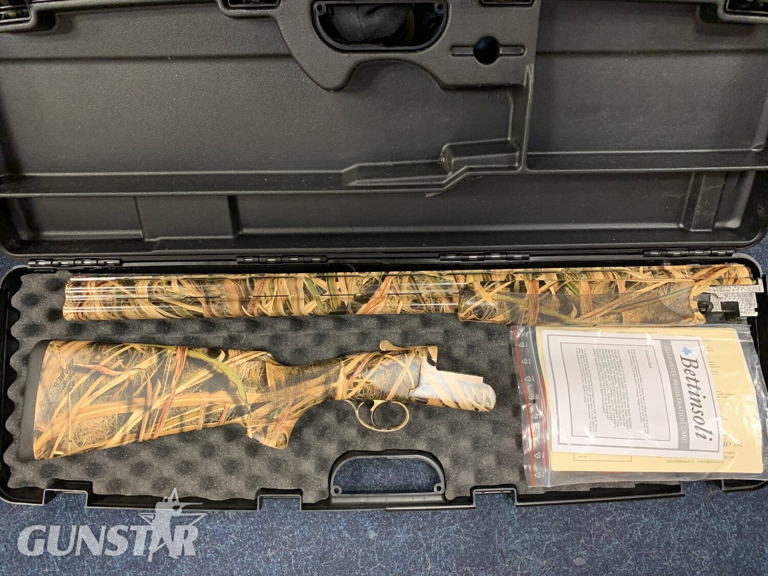 Bettinsoli x trail Over and Under 12 Bore/gauge in 