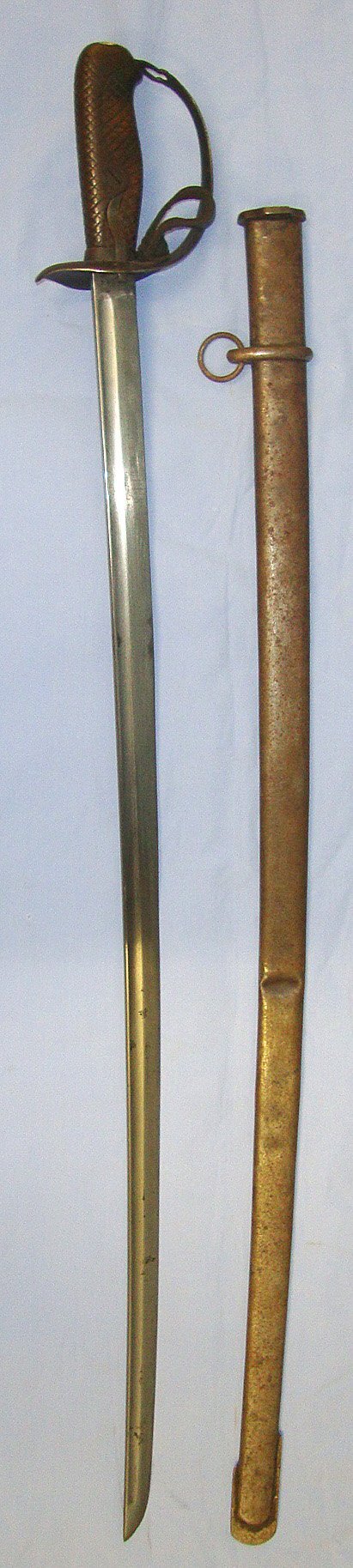  WW2 Era Japanese Type 32 Army & Mounted Infantry Trooper’s Sword & Scabbard. Sn 23353 Sword