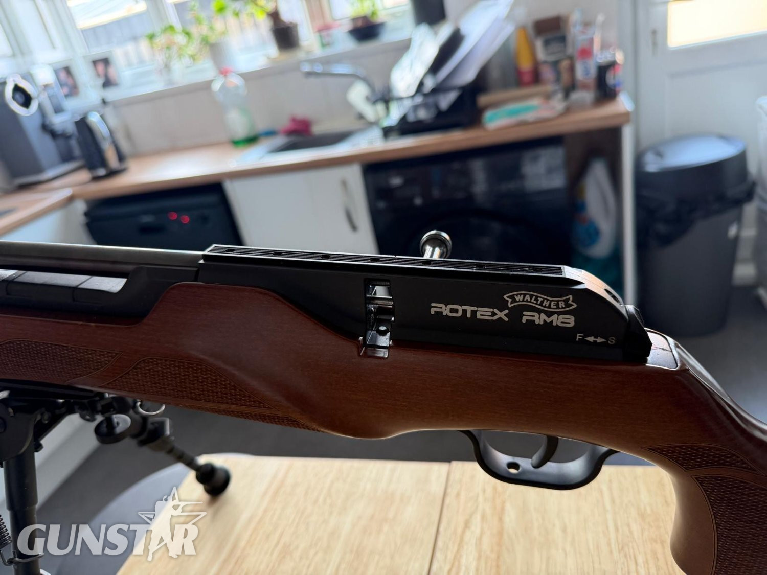Walther Rotex RM8 Minelli stock .177 