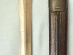 British 1888 Mark II, 2nd pattern, Lee Metford Bayonet, Scabbard And Frog. Bayonet