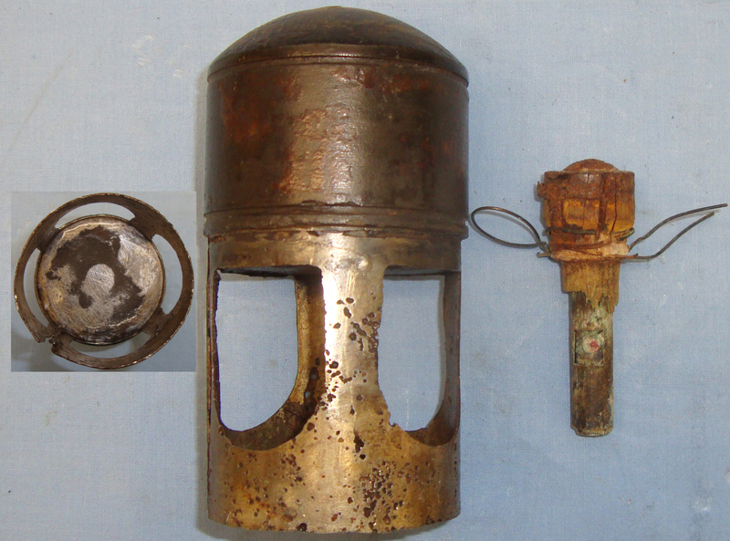  *Inert* WW1 French ‘Guiddetti’ Trench Mortar Grenade. 18210:35. *Inert* WW1 French ‘Guiddetti’ Trench Mortar Grenade. 18210:35.  Other Ammunition