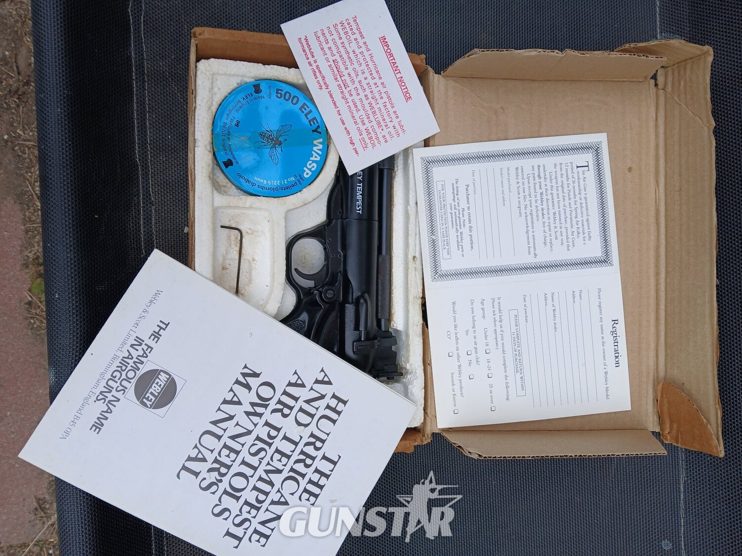 {CATEGORY} - Webley & Scott Tempest Tempest .22 in 
