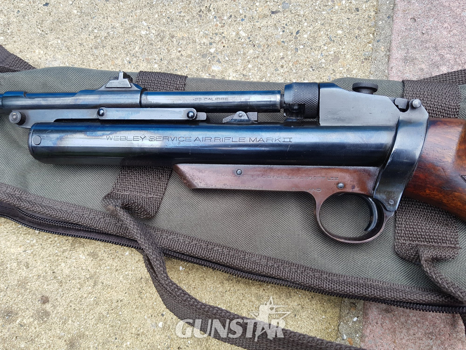  Webley & Scott Service MKII Lever Action .22 Rifle