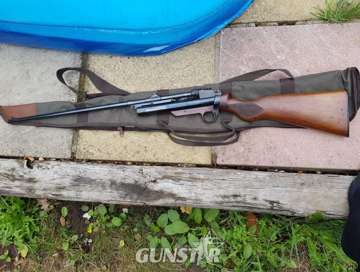 Webley & Scott Service MKII Lever Action .22 Rifle - {CATEGORY} in 
