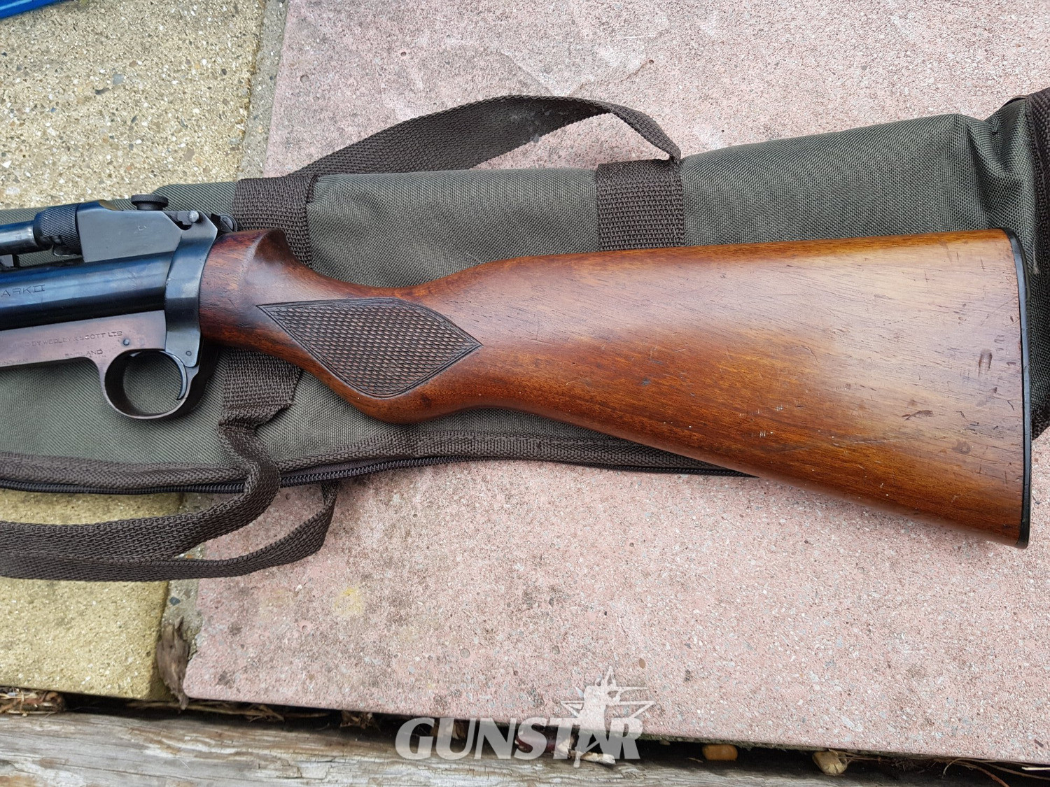 Webley & Scott Service MKII Lever Action .22 Rifle - {CATEGORY}