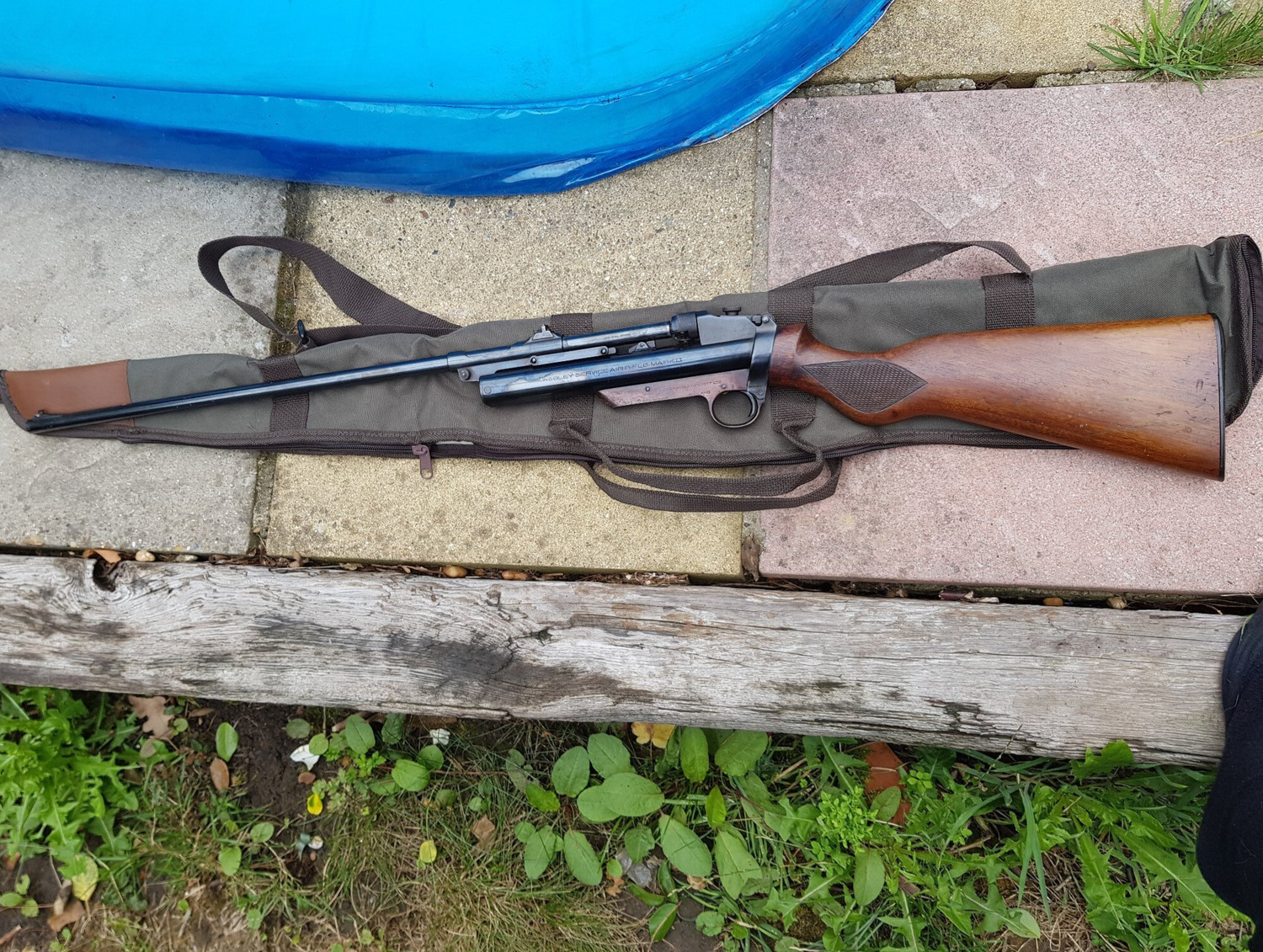 Webley & Scott Service MKII Lever Action .22 Rifle - {CATEGORY} in 