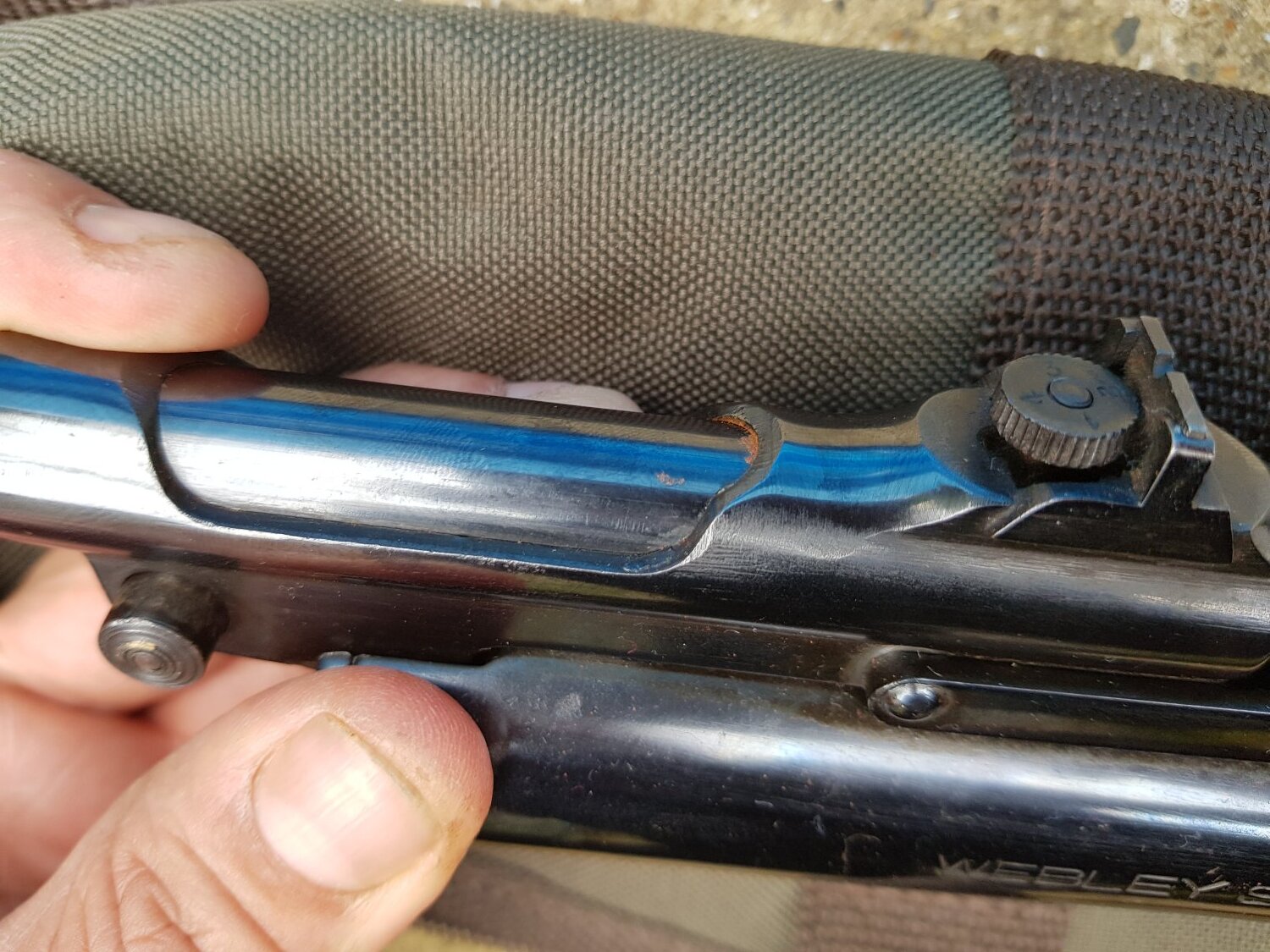 Webley & Scott Service MKII Lever Action .22 Rifle 