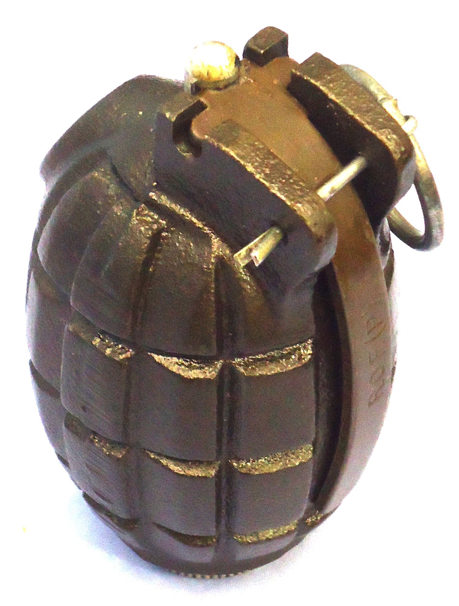 INERT DEACTIVATED. MINT. 1972 Dated Mills No 36M MK1, Last Contract Production for Commonwealth Forces Hand Grenade Made at ROF P (Royal Ordnance Factory) Patricroft. O 2426 INERT DEACTIVATED. MINT. 1972 Dated Mills No 36M MK1, Last Contract Production for Commonwealth Forces Hand Grenade Made at ROF P (Royal Ordnance Factory) Patricroft. O 2426 Various Other Ammunition 
