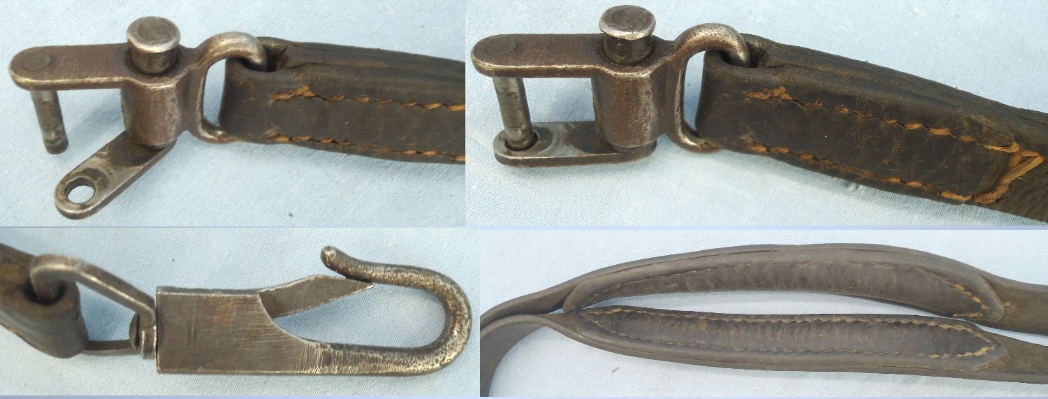 German, WW2, MG42 & MG34 Leather Shoulder Sling. MISC 2008 Various Machine Gun
