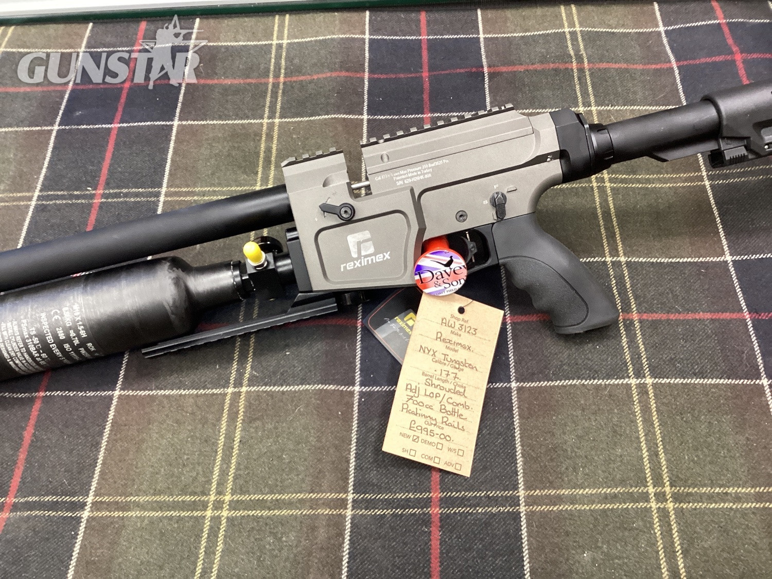 Reximex NYX TUNGSTEN  .177 in 