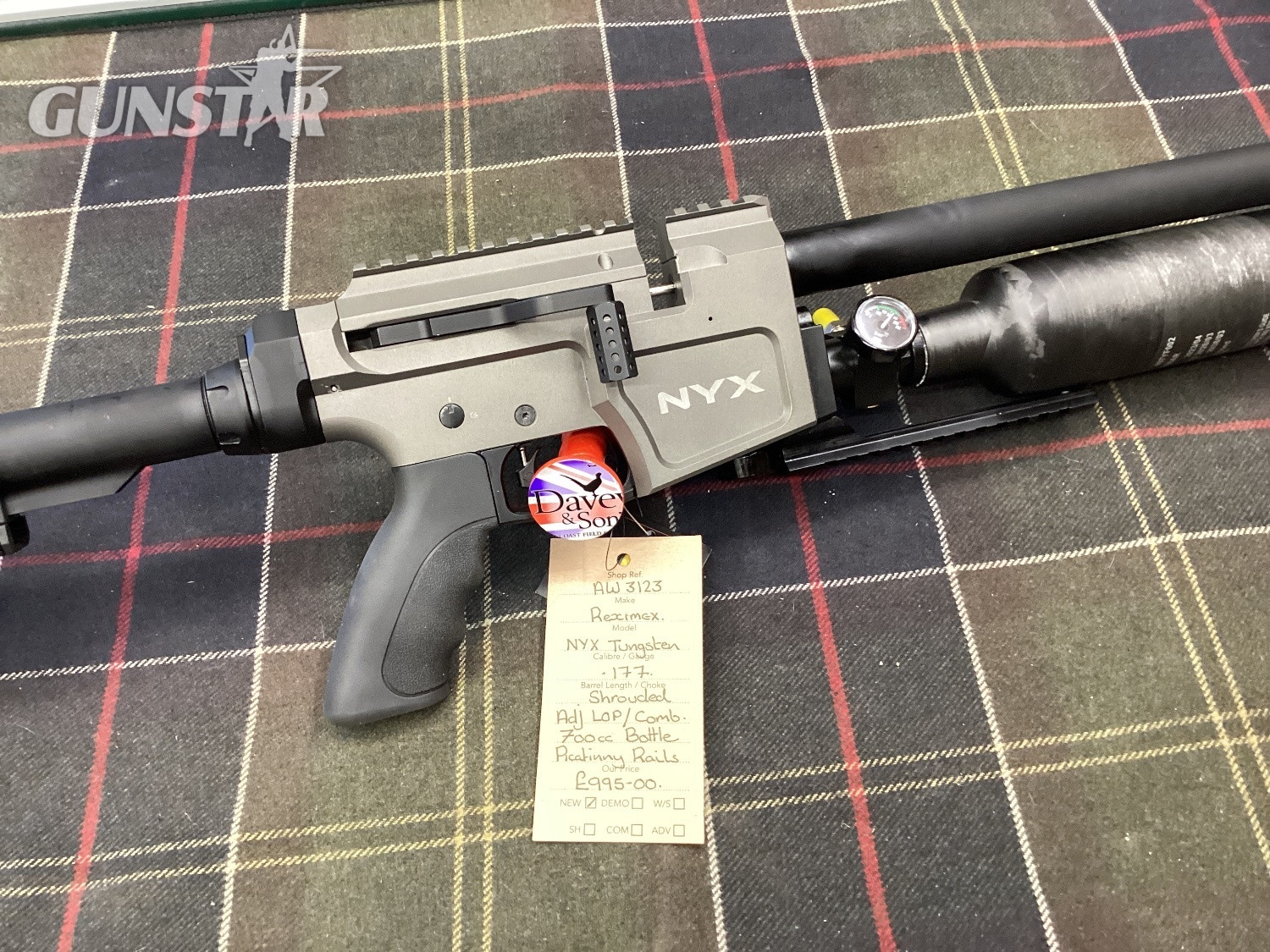 Reximex NYX TUNGSTEN  .177