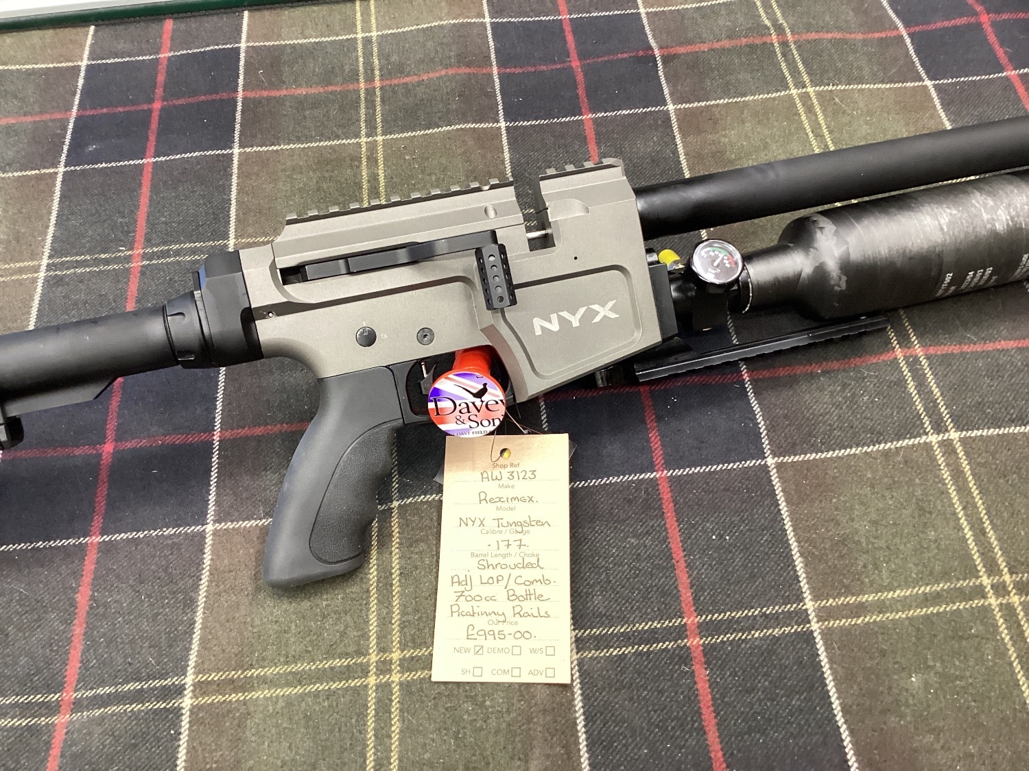 Reximex NYX TUNGSTEN  .177