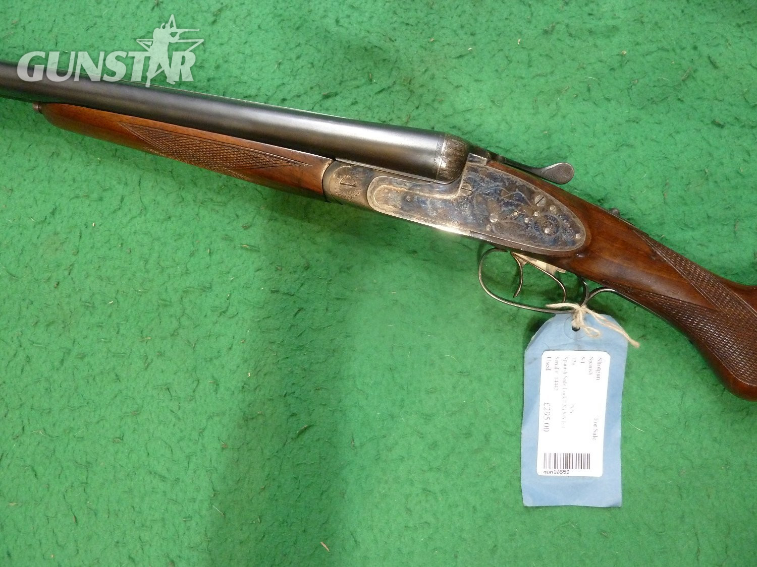  Spanish Sidelock Side By Side 12 Bore/gauge