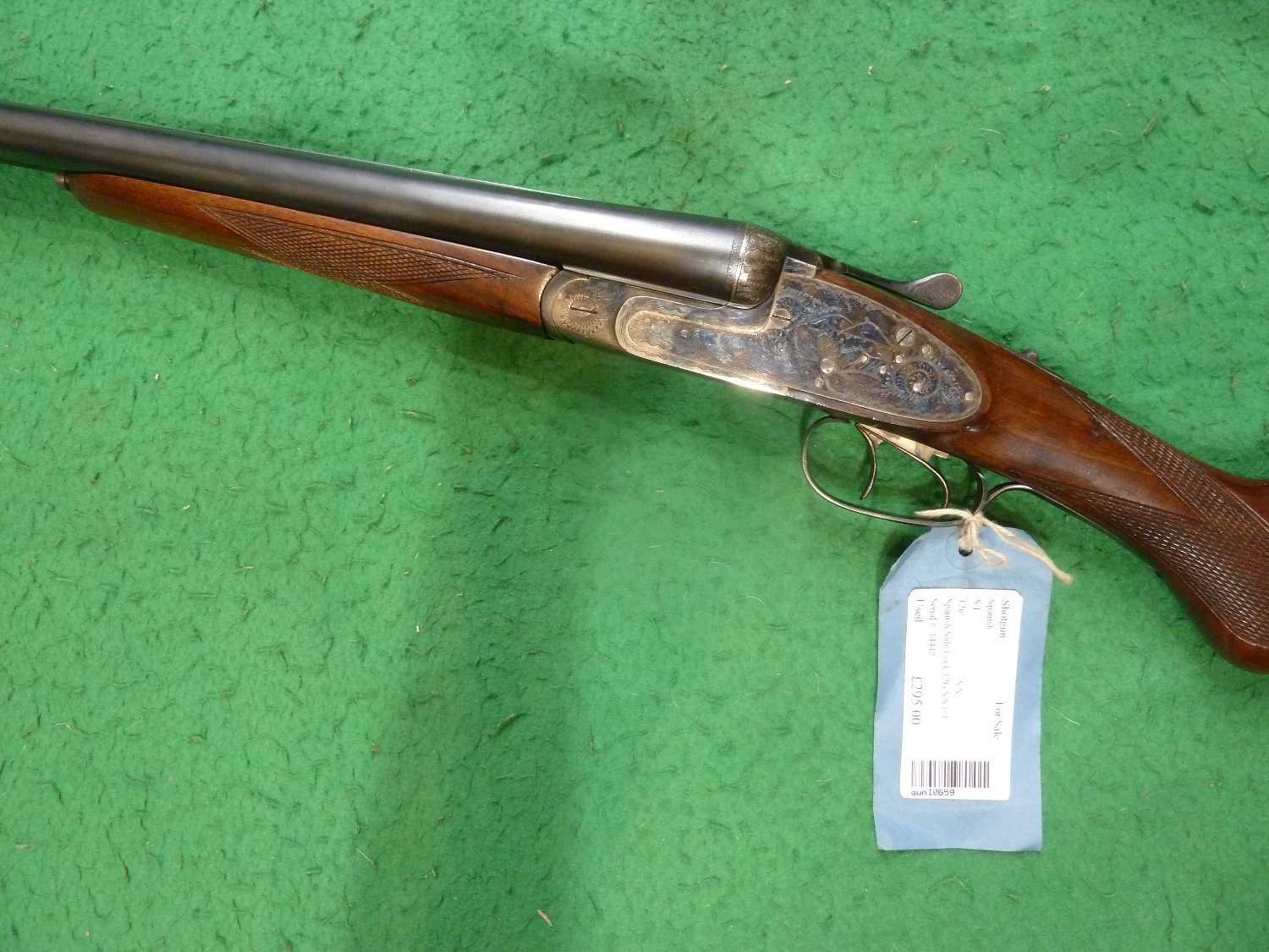  Spanish Sidelock Side By Side 12 Bore/gauge