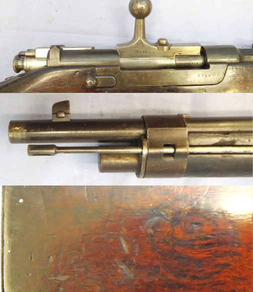  Steyr WW1 Era Austrian Kropatschek-Steyr Model 1886 Portuguese Contract Tube Magazine Bolt Rifle. **UK/EU DEACTIVATION CERTIFICATED** - D 5978 Bolt Action 11 mm Rifle