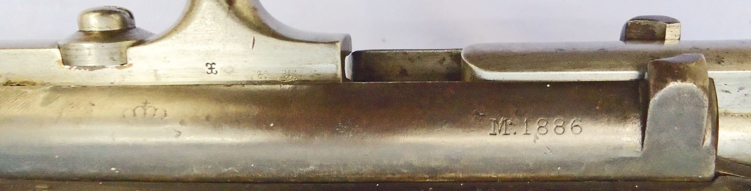 {CATEGORY} - Steyr WW1 Era Austrian Kropatschek-Steyr Model 1886 Portuguese Contract Tube Magazine Bolt Rifle. **UK/EU DEACTIVATION CERTIFICATED** - D 5978 Bolt Action 11 mm Rifle