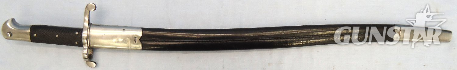{CATEGORY} - British, Pattern1858 Yatahgan Sword Bayonet And Scabbard. Sn - 23240 Bayonet in 