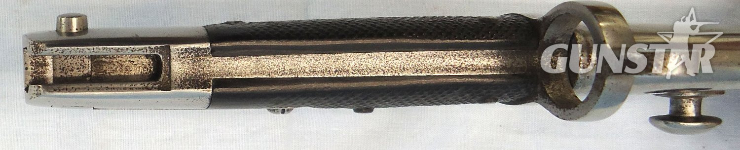 {CATEGORY} - British, Pattern1858 Yatahgan Sword Bayonet And Scabbard. Sn - 23240 Bayonet