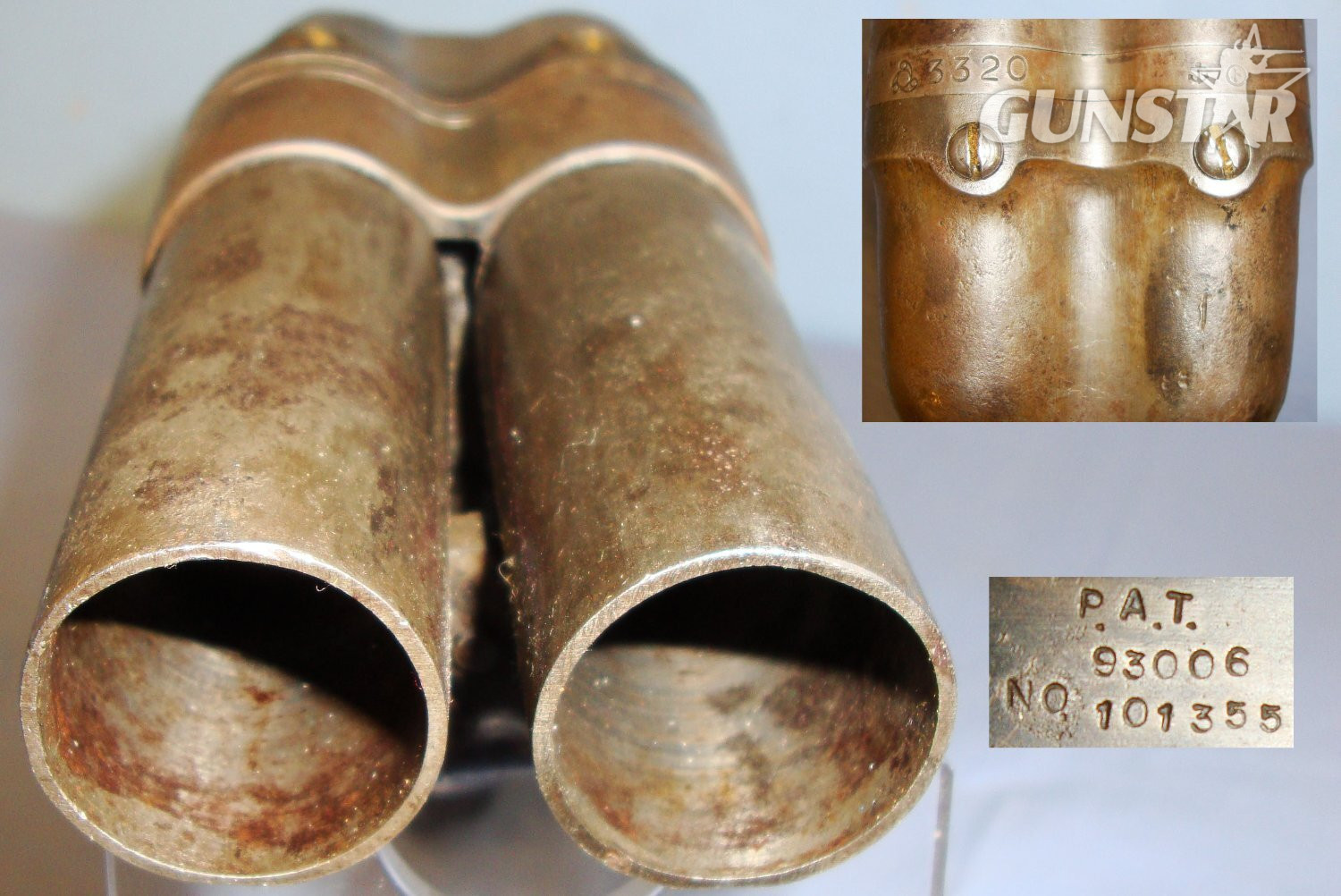 VERY RARE* WW2 Type 90 Japanese Naval Double Barrelled Flare / Signal Pistol**UK 2014 DEACTIVATION** Sn 5636 flare signal pistol None  Rocket Launcher