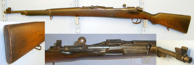  Mauser Bolt Action Infantry Rifle**UK 2013 DEACTIVATION CERTIFICATED Bolt Action None Rifle
