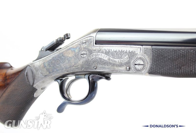 John Rigby Rigby Hammerless Rook Rifle Single Shot .300 Rook Rifle in 
