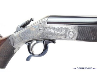 John Rigby Rigby Hammerless Rook Rifle Single Shot .300 Rook Rifle