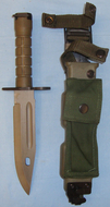 American M9 Bayonet and Scabbard. ED 2533. Bayonet