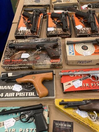 Leeds Arms & Militaria Fair – Sunday 11th October  2026. Air rifles. .22 