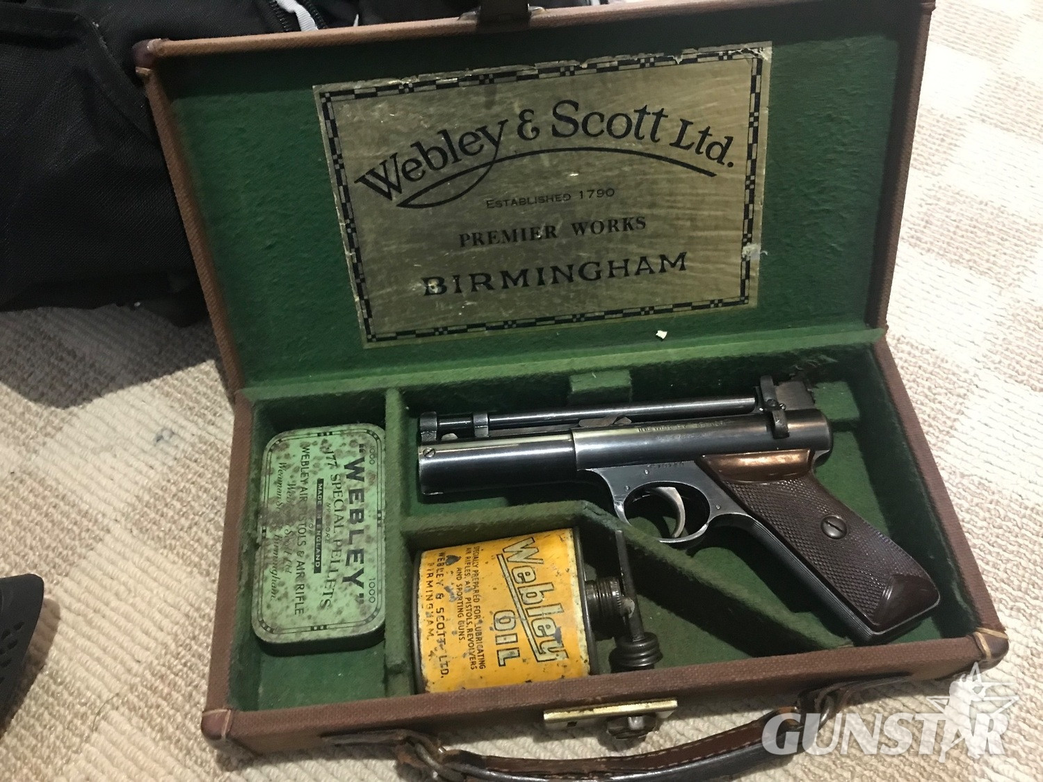 Webley & Scott Senior .22 in 